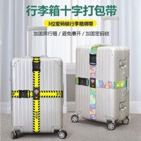 Dây đeo hành lý Dây đeo đóng gói chéo An toàn Giao hàng cố định Vỏ du lịch Bảo vệ Thắt chặt Dây buộc gia cố Dây buộc qian06.1.3