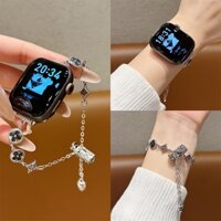 Dây đeo hợp kim Lucky Clover cho iWatch ultra 2 Apple Watch Series 10 / 9 / 8 / 1 / 2 / 3 / 4 / 5 / 6 / 7 46mm 49mm 45mm 38mm 42mm