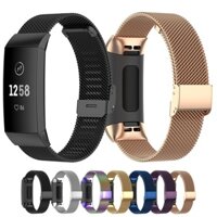 Dây Đeo Inox Cho Đồng Hồ Thông Minh fitbit charge 3 4 se fitbit charge 2 5