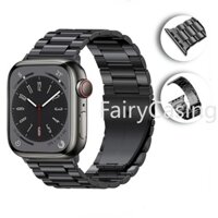 Dây Đeo Inox Cho Đồng Hồ Thông Minh Apple watch Ultra 2 49mm Series 9 45mm 41mm iWatch 8 7 6 5 4 3 SE 44mm 42mm 40mm