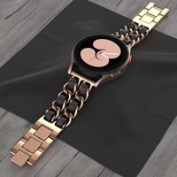 Dây Đeo Inox Dạng Xích 20mm 22mm Cho Đồng Hồ Thông Minh Samsung Galaxy Watch 4 / Classic / 46mm / 42mm / active 2 Gear S3 Huawei GT2 / 3 Pro