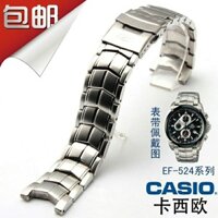 Dây Đeo Inox Màu Trơn Cho Đồng Hồ Casio EF-524