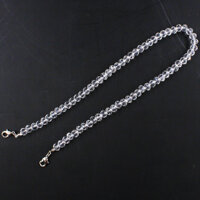 Dây đeo khẩu trang dây đeo kính hạt cườm trong suốt ấn tượng