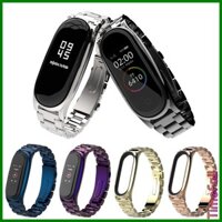 Dây đeo kim loại mắt to PLUS miband 4, MIBAND 3 chính hãng MIJOBS, dây đeo thay thế mi band 4,3 viền cong PLUS (MIJOBS)