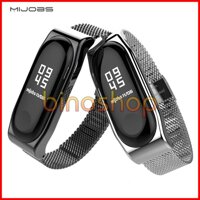 Dây đeo kim loại Miband 3 - Mijoas