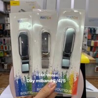 Dây đeo kim loại Miband 3/4/5