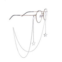 Dây đeo kính chuỗi titan không gỉ đeo kính, đeo khẩu trang tránh thất lạc fashion hot Âu Mỹ - Mẫu 2