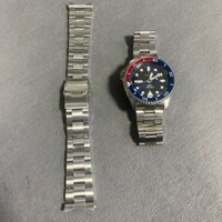 Dây Đeo Màu Bạc 22mm Cho Đồng Hồ Thông Minh seiko SRPD seiko 5 SRPD53 SKX 007 / 009 031