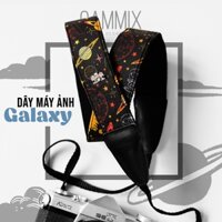 Dây đeo máy ảnh dành cho máy Fuji, Canon, Nikon, Sony.. - Camera Strap - MadebyCammix - Dây đeo máy ảnh Galaxy Black