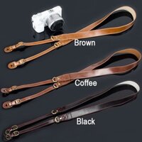 Dây đeo máy ảnh Dây đeo vai cổ da cho máy ảnh kỹ thuật số DSLR không gương lật TLR