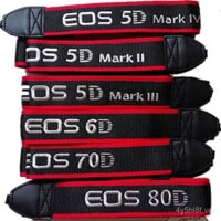 Dây đeo máy ảnh DSLR phù hợp cho Canon EOS 7D 6D 5D2 5D3 70D 60D 80D 5DS 5DSR 5D4