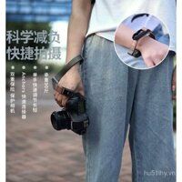 Dây đeo máy ảnh micro DSLR tương thích với Canon R10 Nikon Z9 Sony A7C, dây đeo vai tháo nhanh, dây đeo cổ tay Fujifilm
