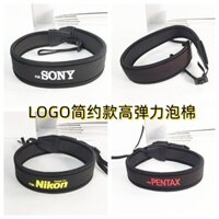 Dây đeo máy ảnh phù hợp với dây đeo vai máy ảnh Canon Nikon Sony Pentax Fuji dây đeo tay máy ảnh đeo chéo giảm áp