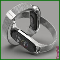 Dây đeo nam châm GT miband 4, MIBAND 3 chính hãng MIJOBS, dây đeo thay thế mi band 4, MI BAND 3 milanese loop GT(MIJOBS)