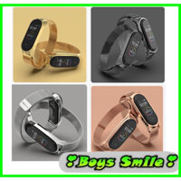 Dây đeo nam châm Mi band 5 chính hãng Mijobs - dây đeo thay thế Xiaomi miband 5 milanese loop (Mijobs)