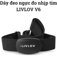 Dây Đeo Ngực Đo Nhịp Tim, Máy Đo Nhịp Tim Cảm Biến Chính Xác Tuyệt Đối Chống Thấm Nước Cho Chạy Bộ, Đạp Xe Free Size
