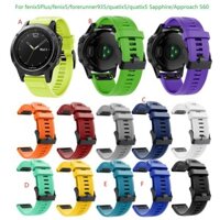 Dây đeo nhiều màu tùy chọn cho đồng hồ Garmin Fenix 5 / 5plus / Forerunner 935 5 / 5 Sapphire / Approach S60 22mm