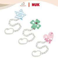 Dây đeo núm ti giả cho bé NUK 0-36M, dây giữ ty giả cho trẻ sơ sinh - Monnie Kids
