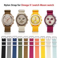 Dây Đeo Nylon 20mm Mềm Mại Hình Hành Tinh Mặt Trăng Cho Đồng Hồ Omega