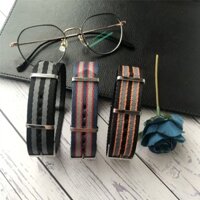 Dây đeo Nylon Omega Omega Dây đeo chính hãng với Omega 007 Nam Seahorse 300 Speedmaster Canvas 20 Dây chuyền đồng hồ Cài đặt miễn phí