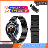 Dây đeo OPPO watch X2 Dây đeo kim loại cho OnePlus watch 3 dây đeo đồng hồ Dây đeo cổ tay thể thao