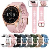 Dây Đeo Silicon 20mm Thay Thế Cho garmin fenix 6s pro 5s plus 7s approach s70 42mm