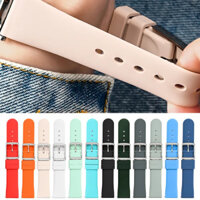 Dây đeo silicon có độ bền cao cho đồng hồ DW cho Huawei GT4 / 5 pro Phát hành nhanh Dây đeo đồng hồ đa năng Vòng đeo tay 18mm 20mm 22mm Phụ kiện đai chống nước