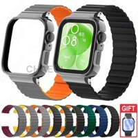 Dây đeo silicon có khung đồng hồ Vòng đeo tay cho Huawei Watch Fit 3