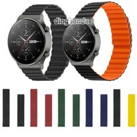 Dây đeo silicon có nam châm độc đáo cho đồng hồ thông minh Huawei Watch GT 2 3 42mm GT2e GT2 Pro GT3 Pro 43mm 46mm GT3 SE GT3 Pro GT4 5 46mm 43mm 42mm GT5 Pro Buds Ultimate 3 4 Honor Magic