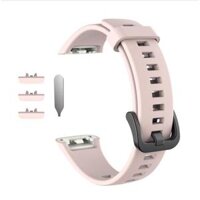 Dây Đeo SILICON dành Cho Huawei Honor Band 6 Chất Lượng cao - Hồng nhạt,Huawei Honor Band 6