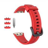 Dây Đeo SILICON dành Cho Huawei Honor Band 6 Chất Lượng cao - Đỏ,Huawei Honor Band 6