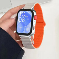 Dây đeo silicon đầy màu sắc cho Huawei Fit 3 Vòng đeo tay từ tính Dây đeo thể thao cho Huawei Watch Fit 3 Dây đeo đồng hồ Phụ kiện có thể thay thế