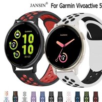 Dây Đeo Silicon Mềm Cho Đồng Hồ Thông Minh Garmin Vivoactive 5 Màu Lựa Chọn