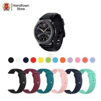 Dây Đeo Silicon Thay Thế Đồng Hồ Samsung Gear S3 Frontier Silicone Dẻo Chốt Tháo Nhanh Handtown