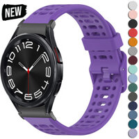 Dây đeo silicon thể thao Tương thích cho Samsung Galaxy Watch7 6 5 4 40mm 44mm Galaxy Watch 6class 43mm 47mm 5Pro 45mm Đồng hồ 4Classi 42mm 46mm