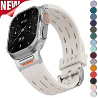 Dây đeo silicon thể thao Tương thích với Apple Watch ultra 49mm 46mm 45mm 44mm 42mm Iwatch Series10 9 8 7 6 5 4 SE 2 3