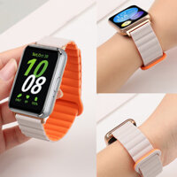 Dây đeo silicon từ tính cho Samsung Galaxy Fit 3 Dây đeo đồng hồ thông minh Vòng đeo tay bền Dây đeo thời trang Galaxy Fit3 Dây đeo cổ tay