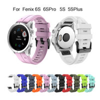 Dây đeo silicone 20mm tháo nhanh cho Garmin Fenix 5S/6S - Dây đeo mềm chống mồ hôi với tay cầm xúc giác (Thể dục/Du lịch/Hàng ngày)