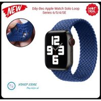 Dây đeo Solo Loop chất liệu Silicon dành cho đồng hồ Apple Watch Series 6/5/4/SE