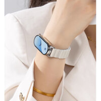 Dây Đeo Tay Bằng Silicon Từ Tính Cho Đồng Hồ Thông Minh xiaomi Band 8 NFC xiaomi Eighth Generation