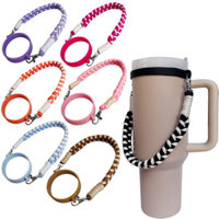 Dây đeo tay cầm chai nước có vòng silicon phù hợp với hầu hết các chai nước 8-40oz