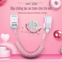 Dây đeo tay chống lạc, chống cắt Luxe CribCo cho bé, Dây dắt trẻ em đi dạo có còi báo động an toàn cho bé