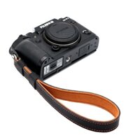 Dây đeo tay máy ảnh da thật 2 lớp - S120