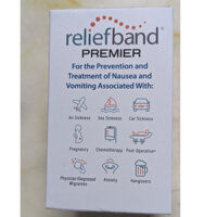 Dây đeo tay Relief Band Premier chống say tàu xe, tiền đình, thai nghén, say rượu...