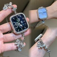 Dây đeo tay thay thế Pandora cho Apple Watch Series 9 8 7 SE 6 5 4 3 ultra 2 iWatch ultra 49mm 38mm 41mm 40mm 44mm 45mm