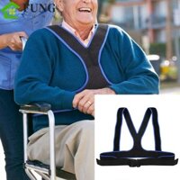Dây đeo thắt lưng xe lăn FUNG, Dây thắt lưng hỗ trợ Nẹp hỗ trợ Vest Dây đai ghế xe lăn, Dây đeo cố định vai người cao tuổi Phụ kiện xe lăn Cố định dây nịt an toàn Unisex