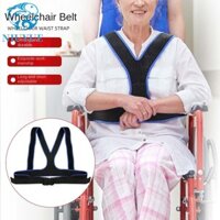 Dây đeo thắt lưng xe lăn VANES1, Dây đeo cố định vai Phụ kiện xe lăn Dây đai ghế ngồi, An toàn cho người cao tuổi có thể điều chỉnh Nẹp hỗ trợ Áo Vest cố định Dây nịt an toàn Unisex