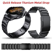 Dây Đeo Thay Thế 22mm 20mm Bằng Hợp Kim Titan Cho Garmin Move Trend Sport Vivoactive 4 3 music