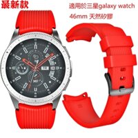 Dây Đeo Thay Thế Bằng Cao Su Silicone Tự Nhiên Tháo Gỡ Nhanh 8 Màu 22mm Cho Samsung Gear S3 / galaxy watch 46