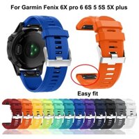 Dây Đeo Thay Thế Bằng Silicon Cho Đồng Hồ Thể Thao Garmin Fenix 5 5s 5x 6s 6 6x Pro Forerunner 935